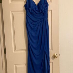 Elegant Blue Evening Gown